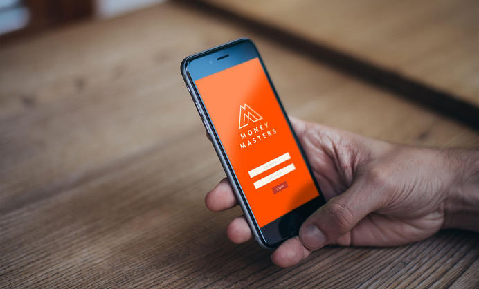 Money Masters App #orange #iphone #app #mobile #identity