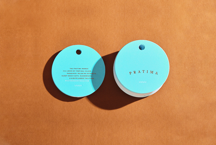 Brand Identity for Pratima Resort Wear by The White Room "As well as producing a complete campaign shoot for the brand, we created a sophi