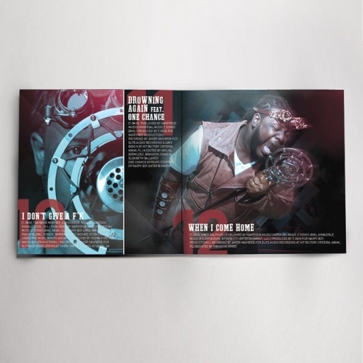Amer Creative #album #design #art #booklet #pain
