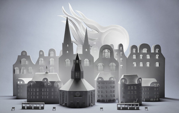 Amazing 3D Paper Arts by Fideli Sundqvist #3d #paper #illustrations #art