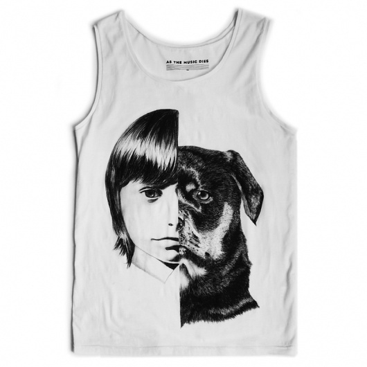 shoot_damien_tank_white_lrg.jpg (JPEG Image, 800x800 pixels) #t #design #graphic #shirt #illustration