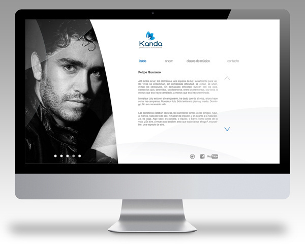 KANDA PRODUCCIONES #web #branding