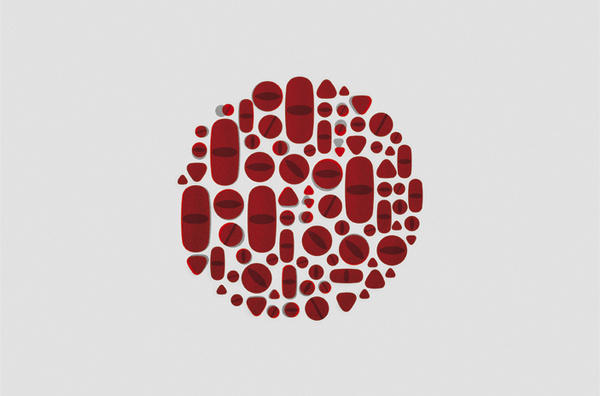 pills #pills #illustration #geometric