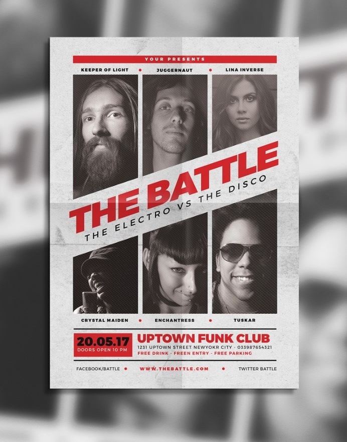 Music Battle Flyer