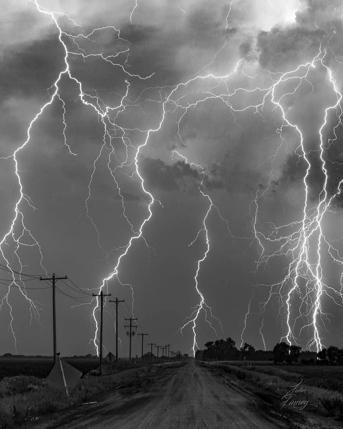 Terrific Storm and Landscape Photography by John Finney