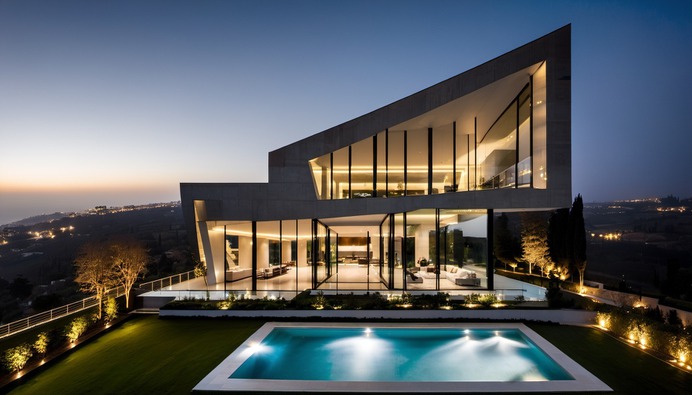 Moshe Katz Architect Design of Private Houses, luxury houses. משה כץ אדריכל תכנון ועיצוב בתי יוקרה, דירות יוקרה, בתים פרטיים ווילות בקיסריה בסביון בתל אביב ובצפון