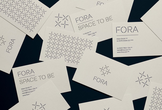 Fora Space business cards