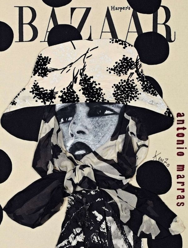 Harper`s Bazaar Russia 15th Anniversary by Antonio Marras October 2011 #cover #illustration #fashion #bazaar #magazine