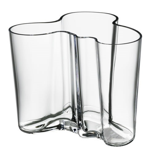 Alvar Aalto Vase 12 cm, Klar - Iittala @ RoyalDesign.de