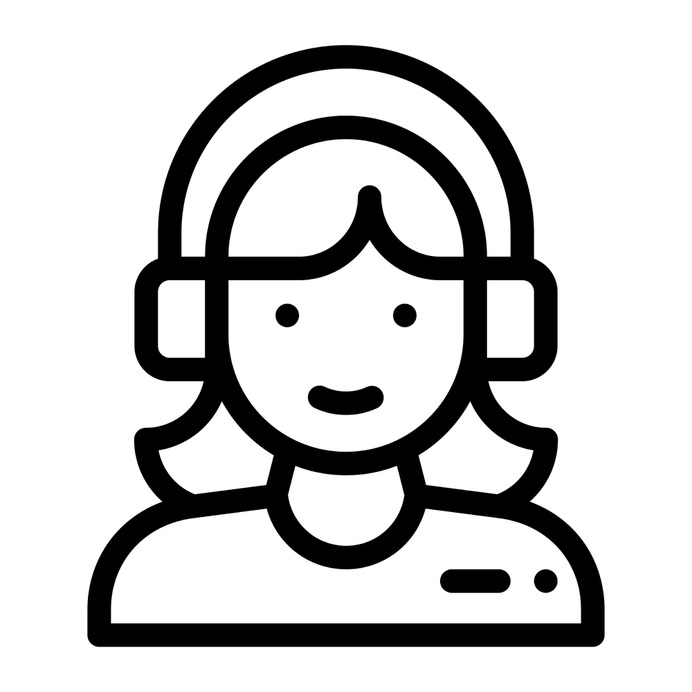 See more icon inspiration related to headset, woman, worker, phone, professions and jobs, logistics delivery, logistics, call center, assistance, headphones, delivery, user and people on Flaticon.