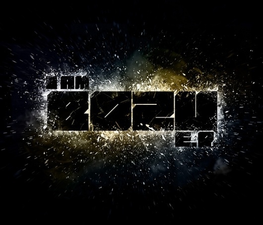 Bozu Typeface & Identity on the Behance Network #slab #thick #cover #music #cd #typography