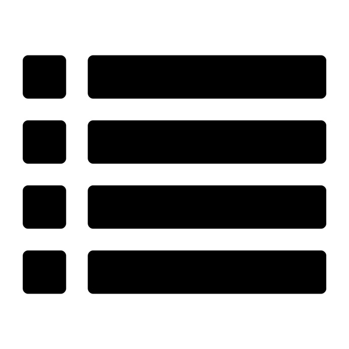 See more icon inspiration related to list, listing, lists, list items, interface and list symbol on Flaticon.