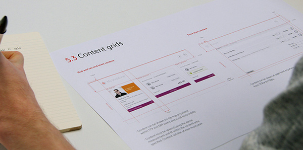 Vodafone | Windows 8 style guide on Behance #windows8