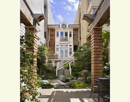 Robert A.M. Stern Architects - Cottage at Michaelangelo Park #design #san #wood #shingles #architecture #francisco #yard
