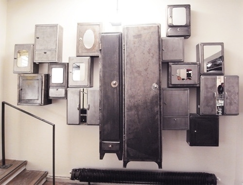 Tumblr #lockers #furniture #design #vintage
