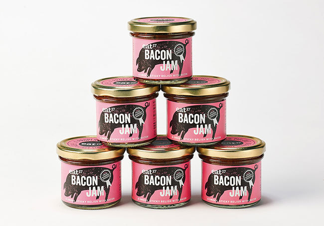 Eat 17 Bacon Jam designed by Together Design #packaging #bacon