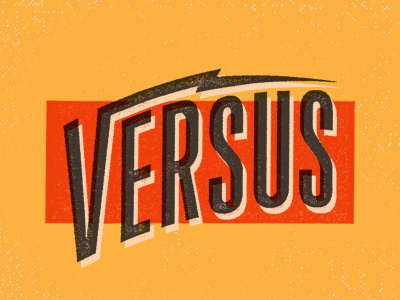 Versus_dribbble #typography