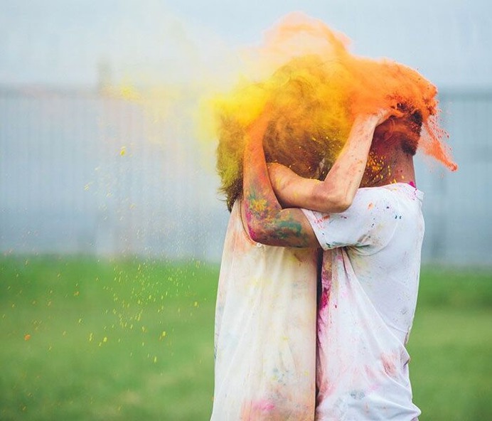 Paint Your Partner with the Color of Love