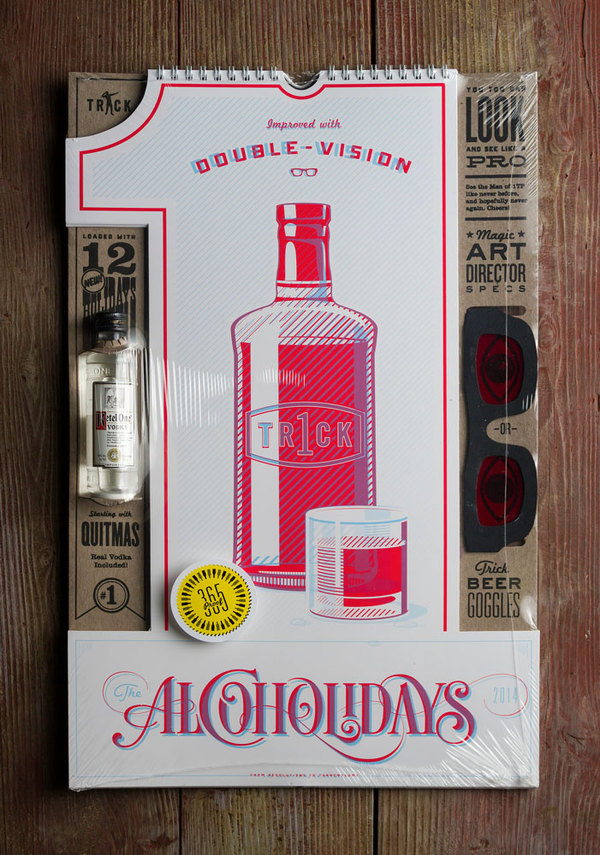 lovely package alcoholidays 1 #packaging #design #graphic