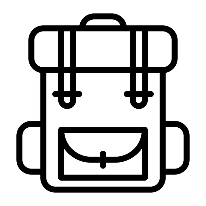 See more icon inspiration related to backpack, travel, bag, luggage, camping, bags and baggage on Flaticon.