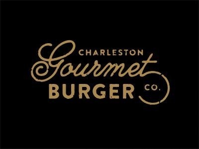 Charleston Gourmet Burger Co. #design #graphic #typography