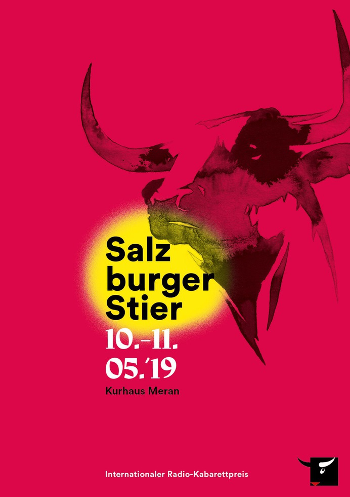 Salzburger Stier Cabaret Prize 2019 on Bechance Graphic by Formbar.it