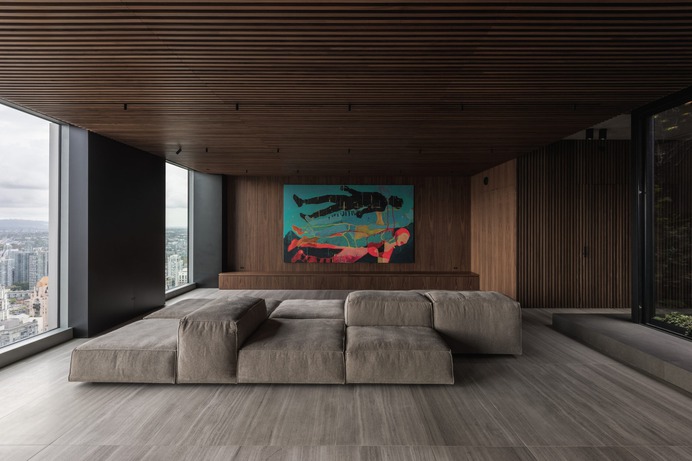 Vancouver House Penthouse by Leckie Studio Architecture + Design