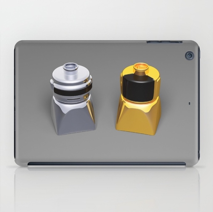 Duplo Daft Punk iPad Case at Søciety6 #daftpunk #artprint #dj #duplo #lego #edm #dj #music #rickardarvius