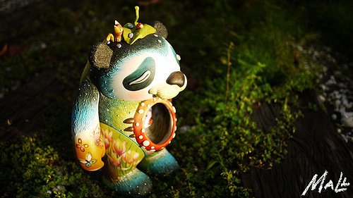 Custom Yoka vinyl toy by Mall #yoka #vinyl #figure #toy