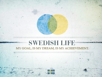 Dribbble - Swedish Life by Hugo Albönete #sweden #design #swedish #concept