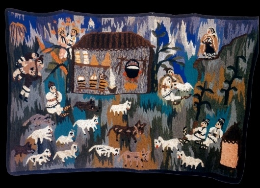 1317393606_1935-1980-elisabeta-stefanita-bergerie-tapisserie-100x200-cm-collection-particulire.jpg 1,653×1,200 pixels #naive #illustration #textile #art