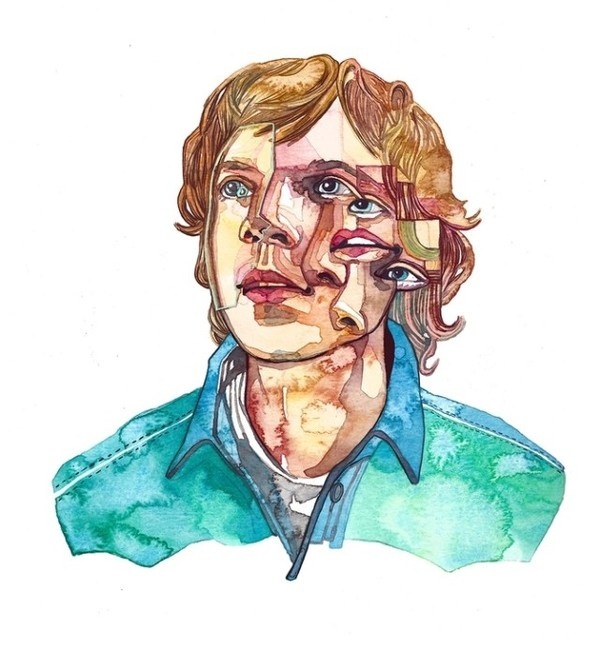 Paintings by Gel Jamlang #illustration #art #paintings