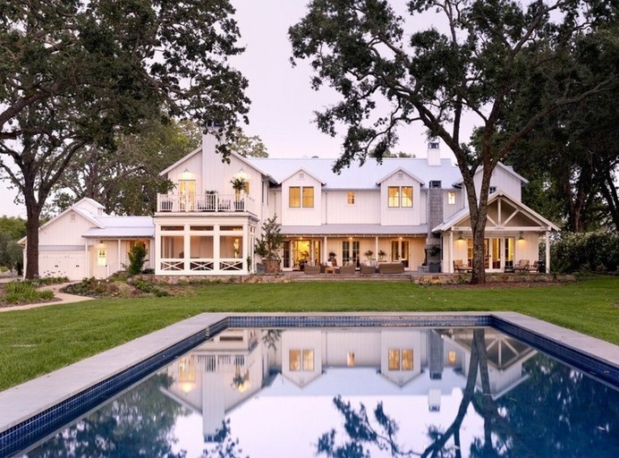 Napa Farm House in California / Stephen Willrich Design