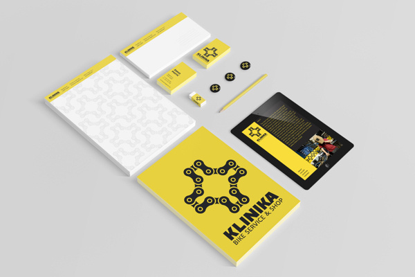 Klinika Bike Service Branding #leo #branding #sosa #sudnji #goran #dan #vinkovic #identity #service #bike #klinika