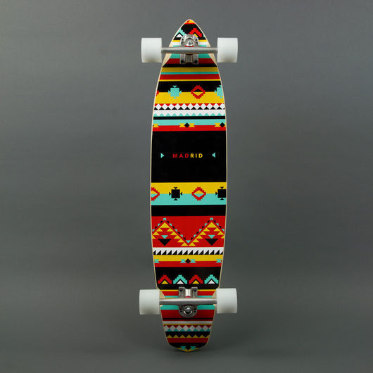 THE DUDE / 38.75" | Madrid Skateboards #pattern #ethno #madrid #africa #board #skate