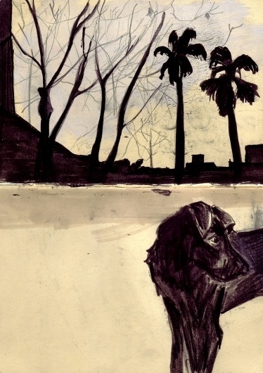13_905.jpg (Imatge JPEG, 827x1169 píxels) #white #padilla #black #illustration #maria #art #and #barcelona #dog
