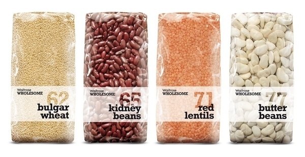 Waitrose Wholesome on the Behance Network #packaging #beans