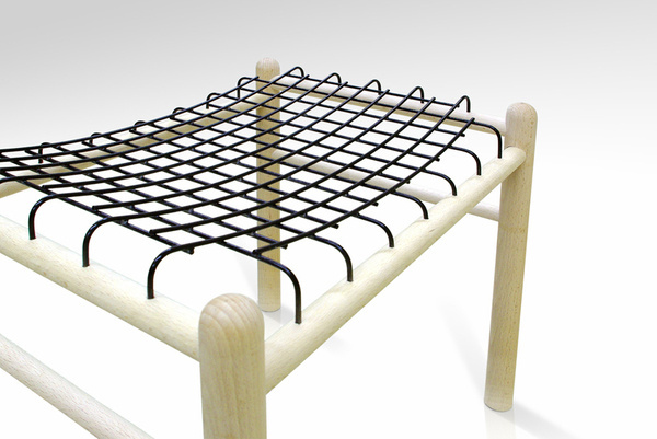 tatsuo kuroda: wirewood chair #furniture #wire