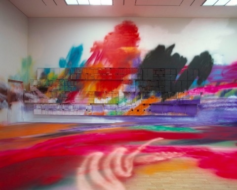 Katharina Grosse | PICDIT #art #painting #installation