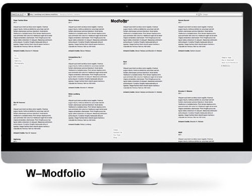 Week 47 2011 — Fiftytwo #white #space #grid #screen #type #minimalist #web