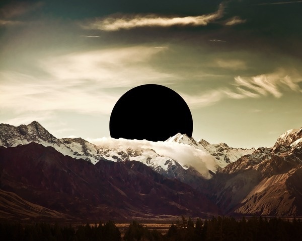 A Beautiful Collection of Photo Manipulations with Landscapes and Geometric Figures by RISE Design Studio #photo #design #graphic #geometric #landscape #digital #manipulation #art #figures