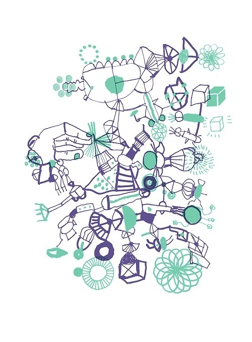 Tumblr #illustration #silkscreen #art