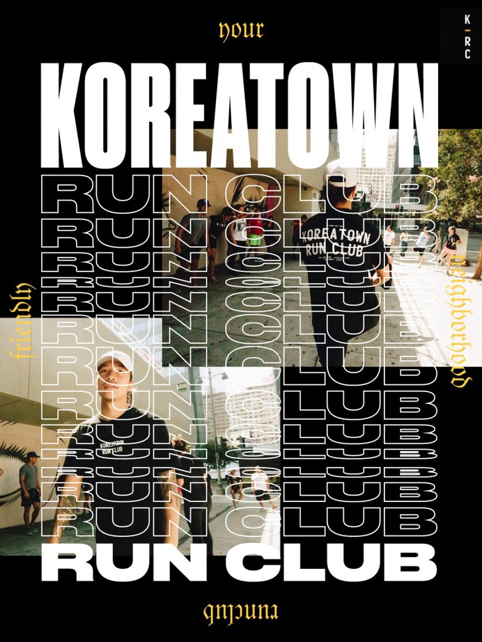 Koreatown Run Club poster