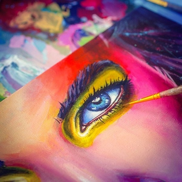 CJWHO ™ (Personal Artworks on Instagram by Creative Mints ...) #design #illustration #art #portraits #amazing #paiting