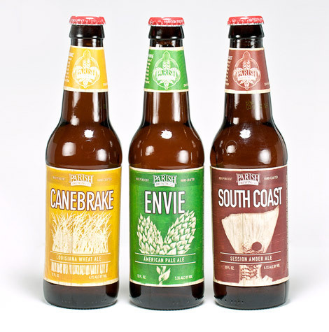 Parish Brewing Bottles #packaging #beer #label #bottle