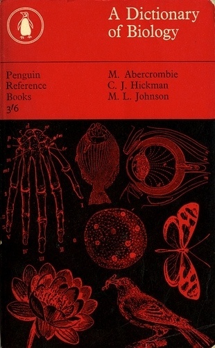 All sizes | A Dictionary of Biology | Flickr - Photo Sharing! #cover #design #book #biology