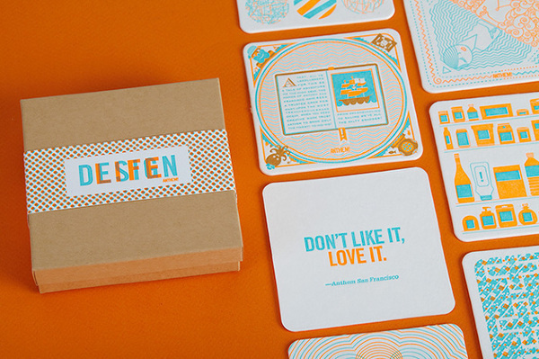 Anthem: Design/Life Lannan Design #anthem #print #design #letterpress