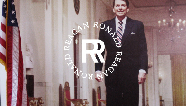Fortieth President: Ronald Reagan (1981-1989) #presidents #design #branding