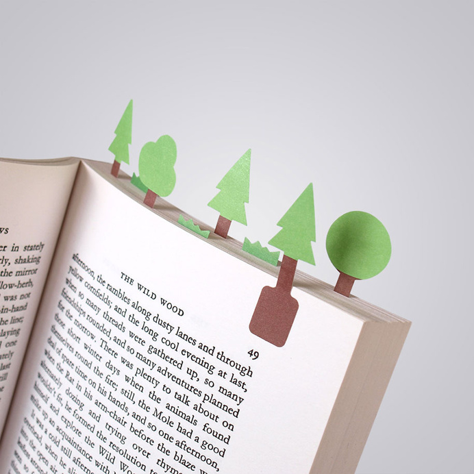 Tiny Funny Bookmarks by Duncan Shotton