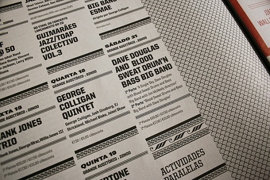 The Jazz 09 Journal on the Behance Network #atelier #print #design #martino #editorial #typography